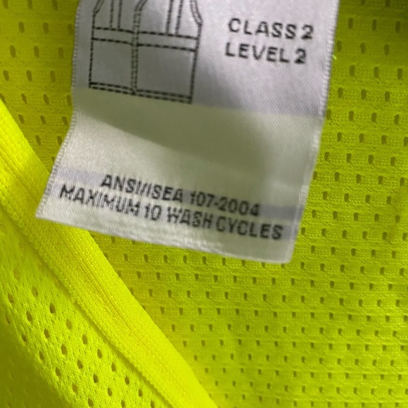 Walls Work Wear Reflective Safety Vest - Picture 4 of 8